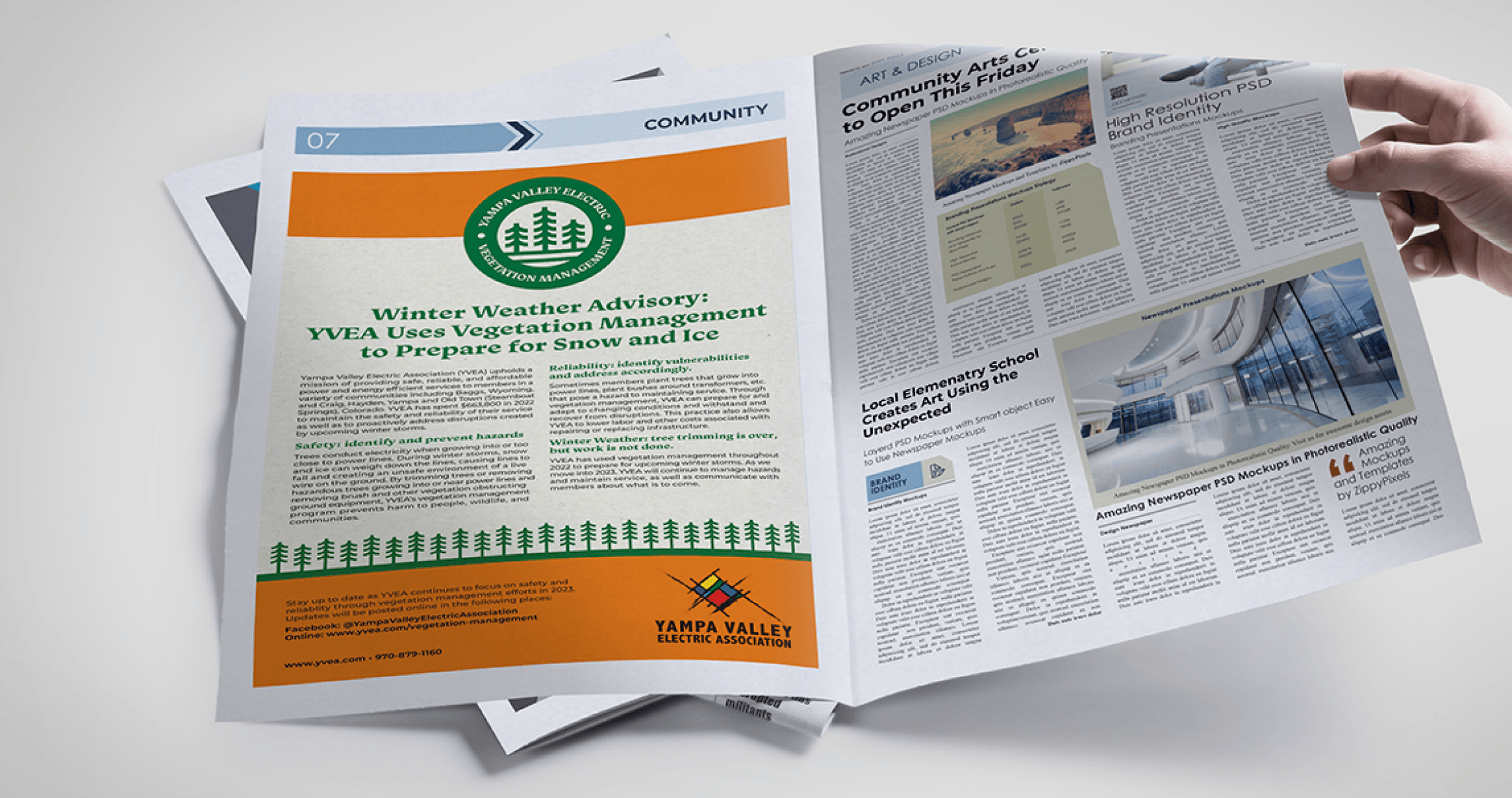 Vegetation management advertisement Vegetation management advertisement