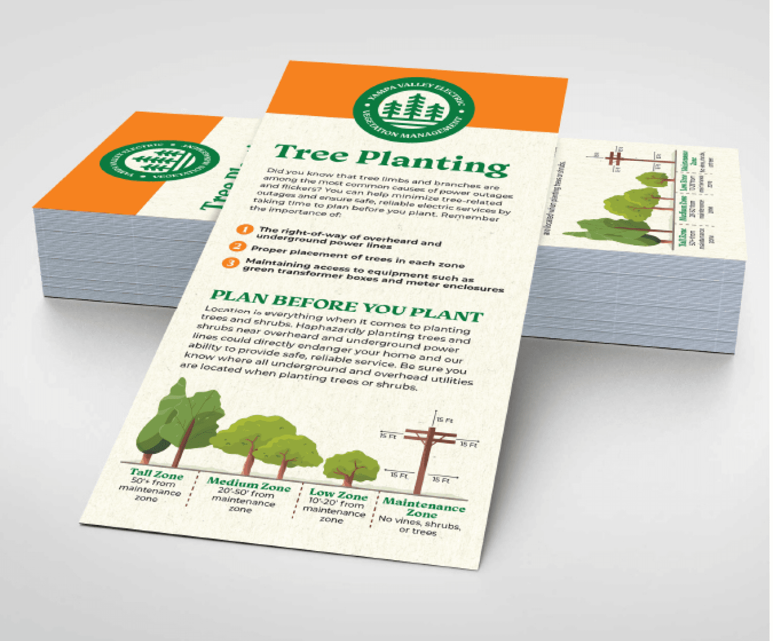 Vegetation management rack card Vegetation management rack card