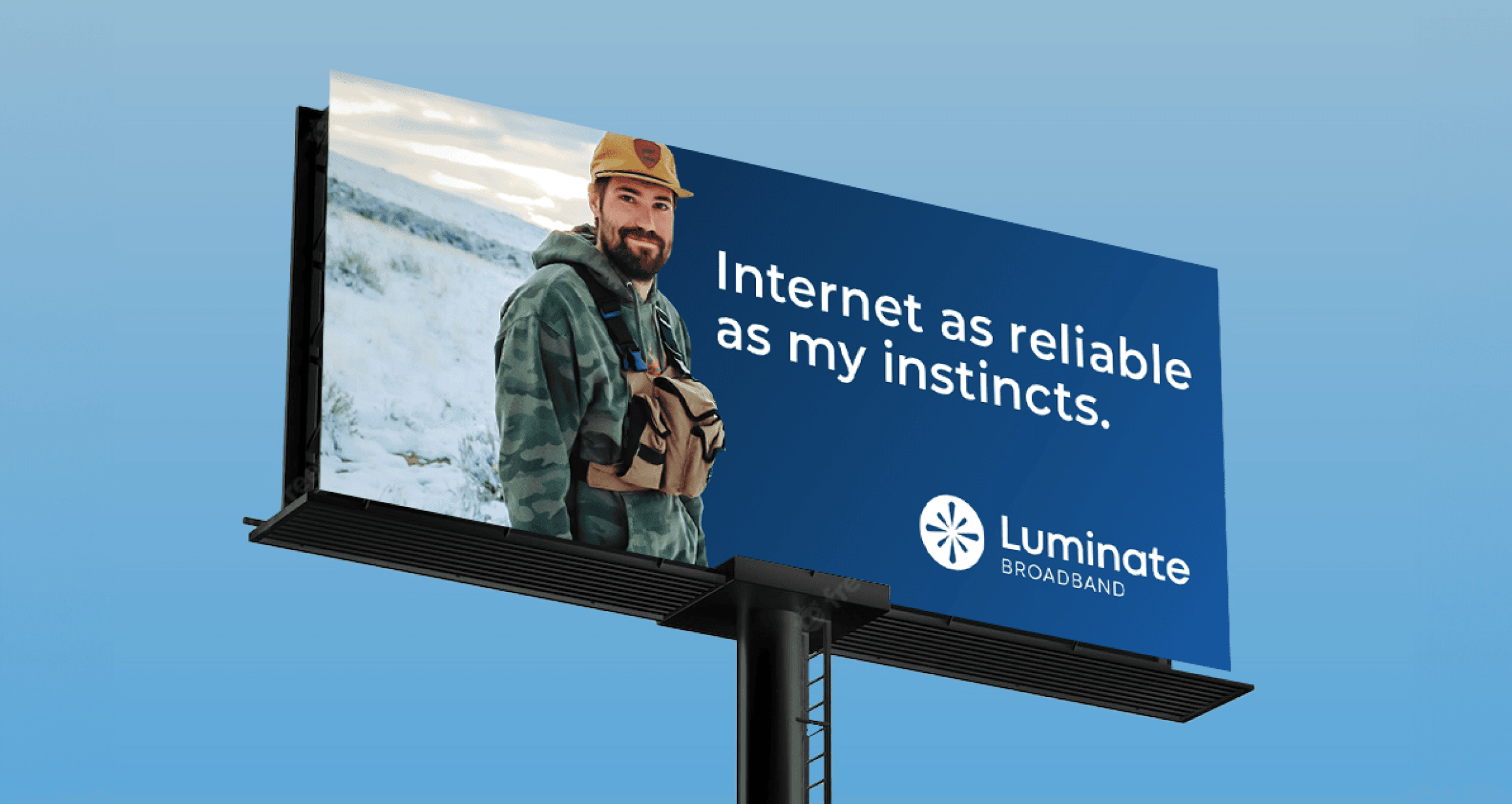 Luminate Broadband billboard Luminate Broadband billboard