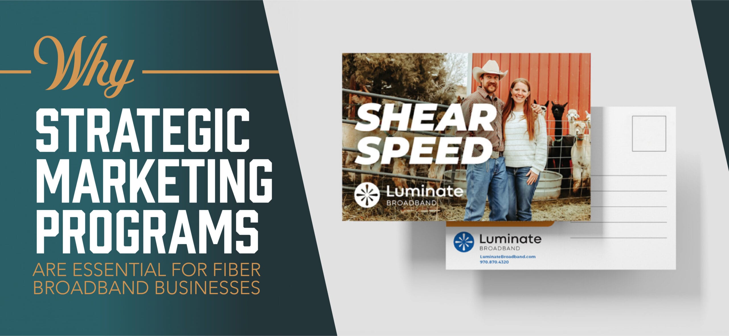 Strategic marketing programs for fiber broadband companies