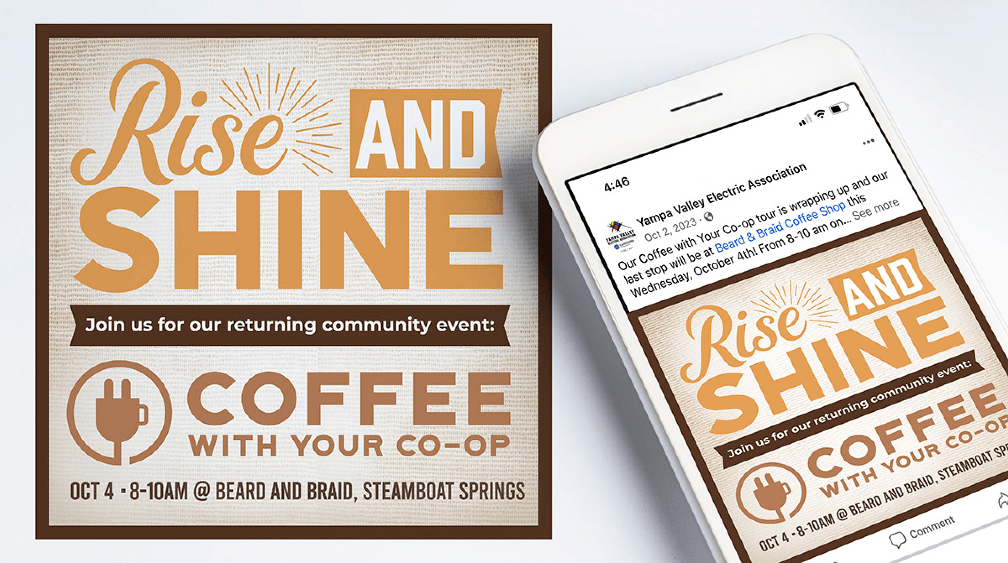 Electric cooperative event design