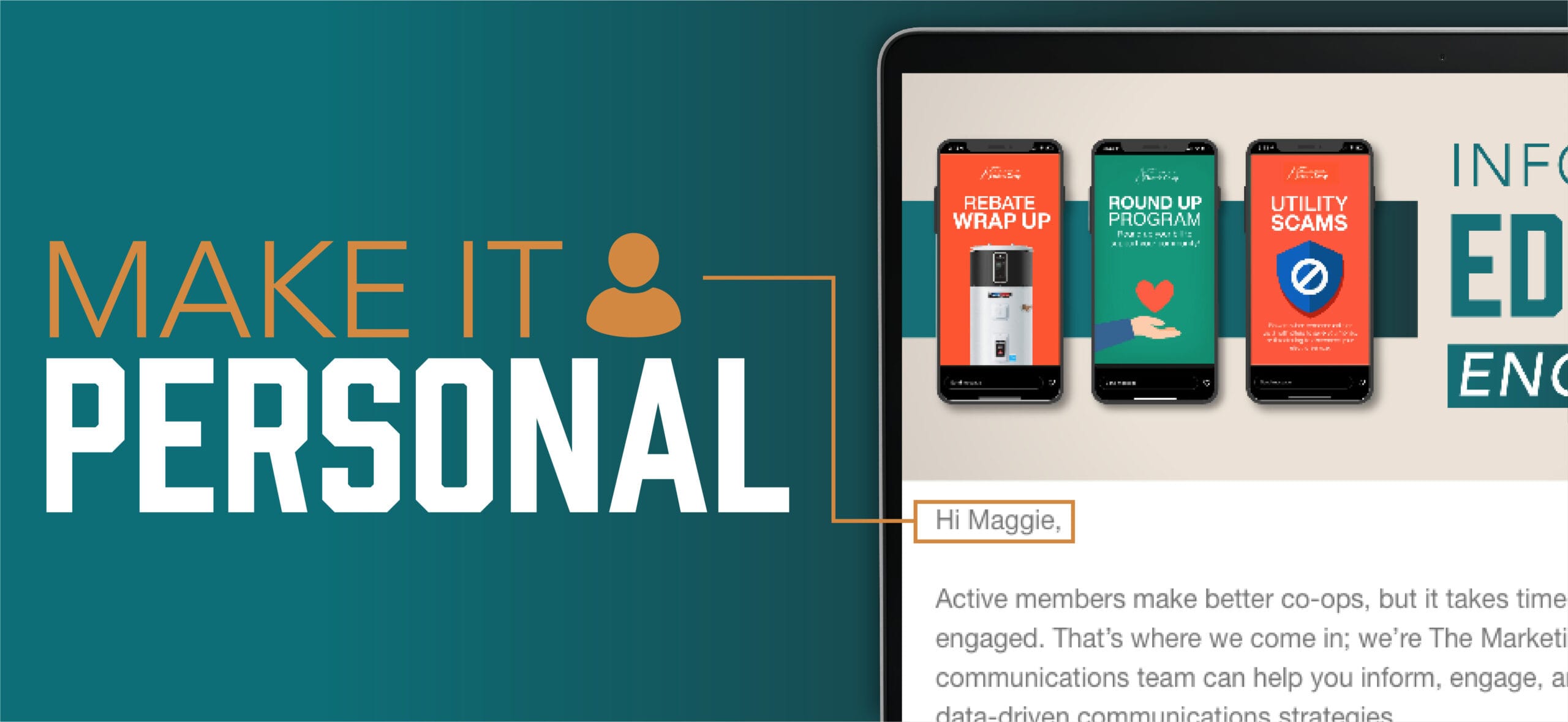 Personalize email marketing