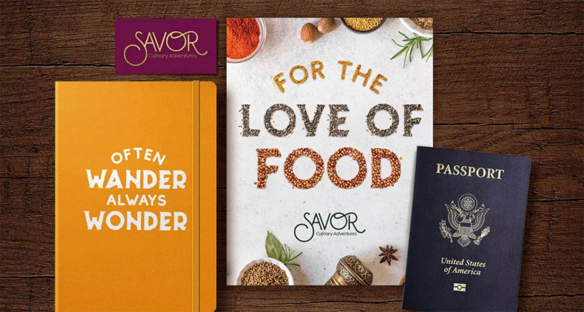 Savor brand materials