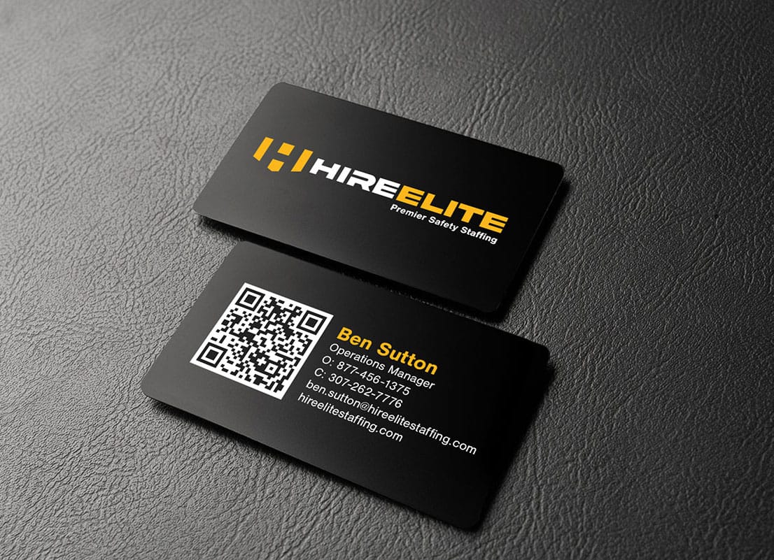black-metal-cards-2 Hire Elite business cards