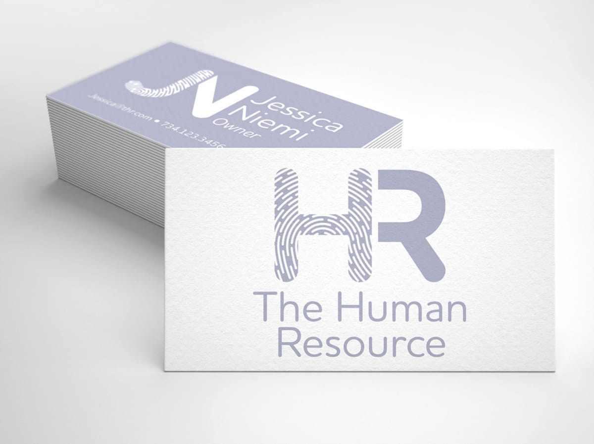 The Human Resource business cards