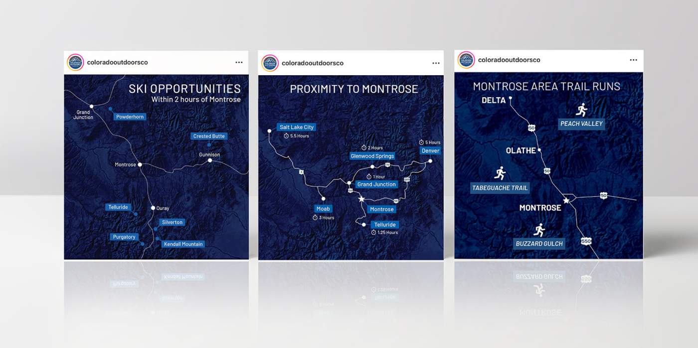 CO OUTDOORS MAPS MOCKUP 1 Colorado Outdoors high engagement social media