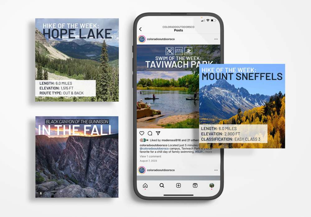 outdoor1 Social media marketing example