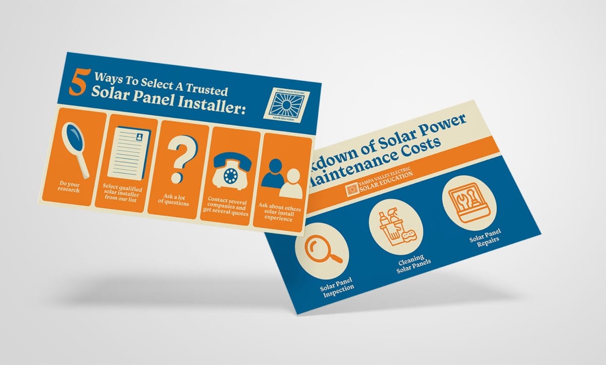solar social mockup 1 Solar energy education campaign YVEA