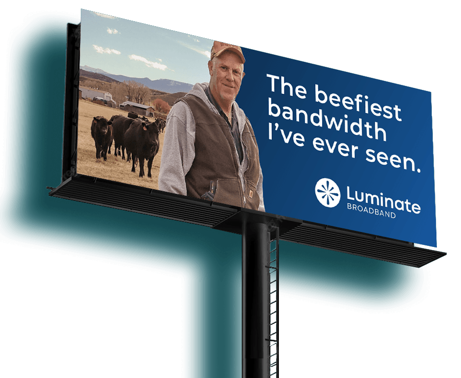 billboard teal shadow